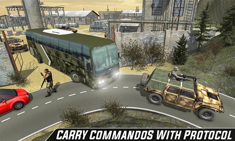 US Army Bus Driver Soldier Transporter 2019