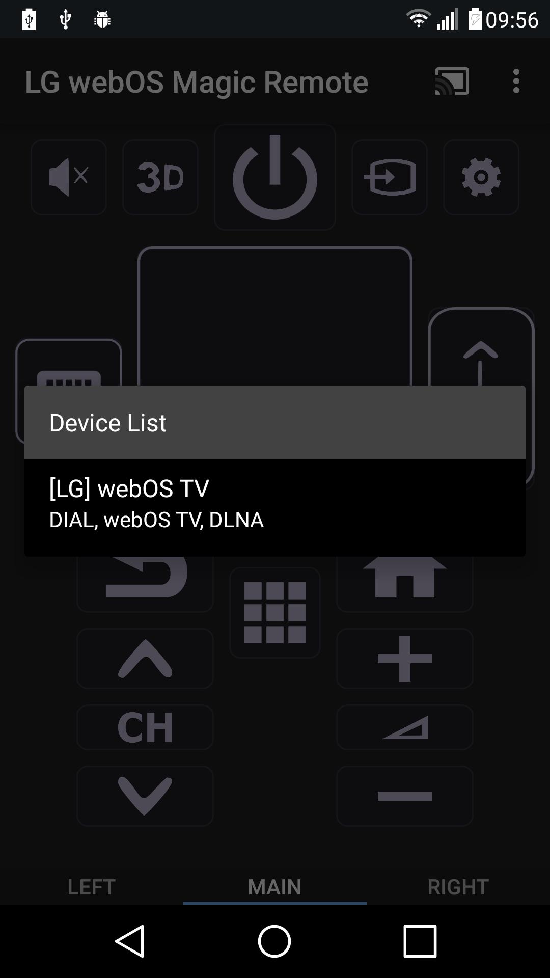 LG webOS Magic Remote