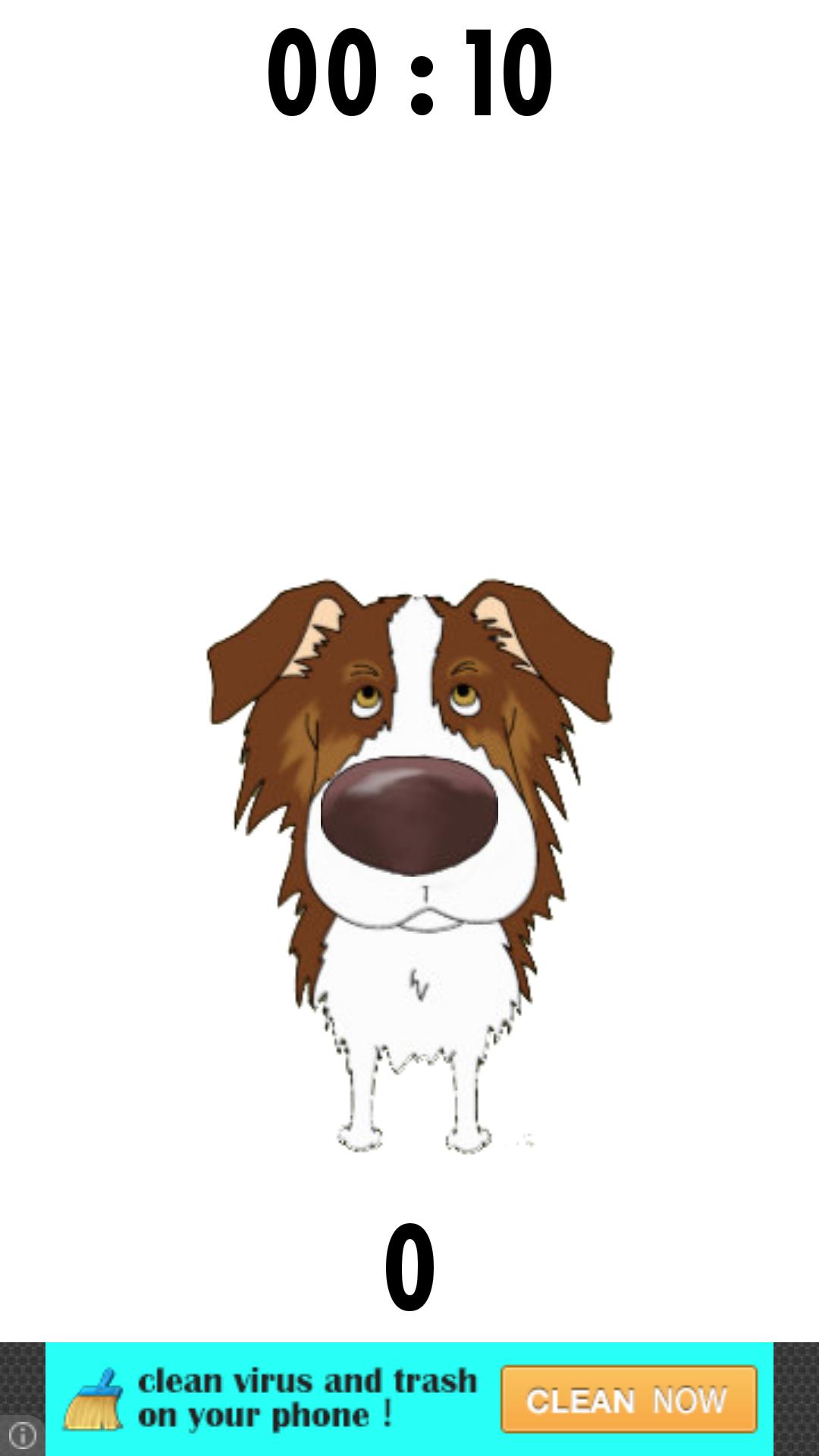 Bruh Button Dog Nose Smash