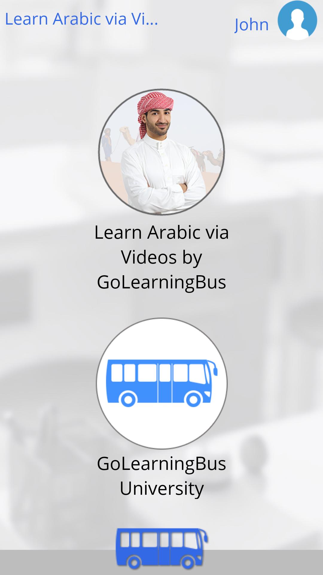 Learn Arabic via Videos
