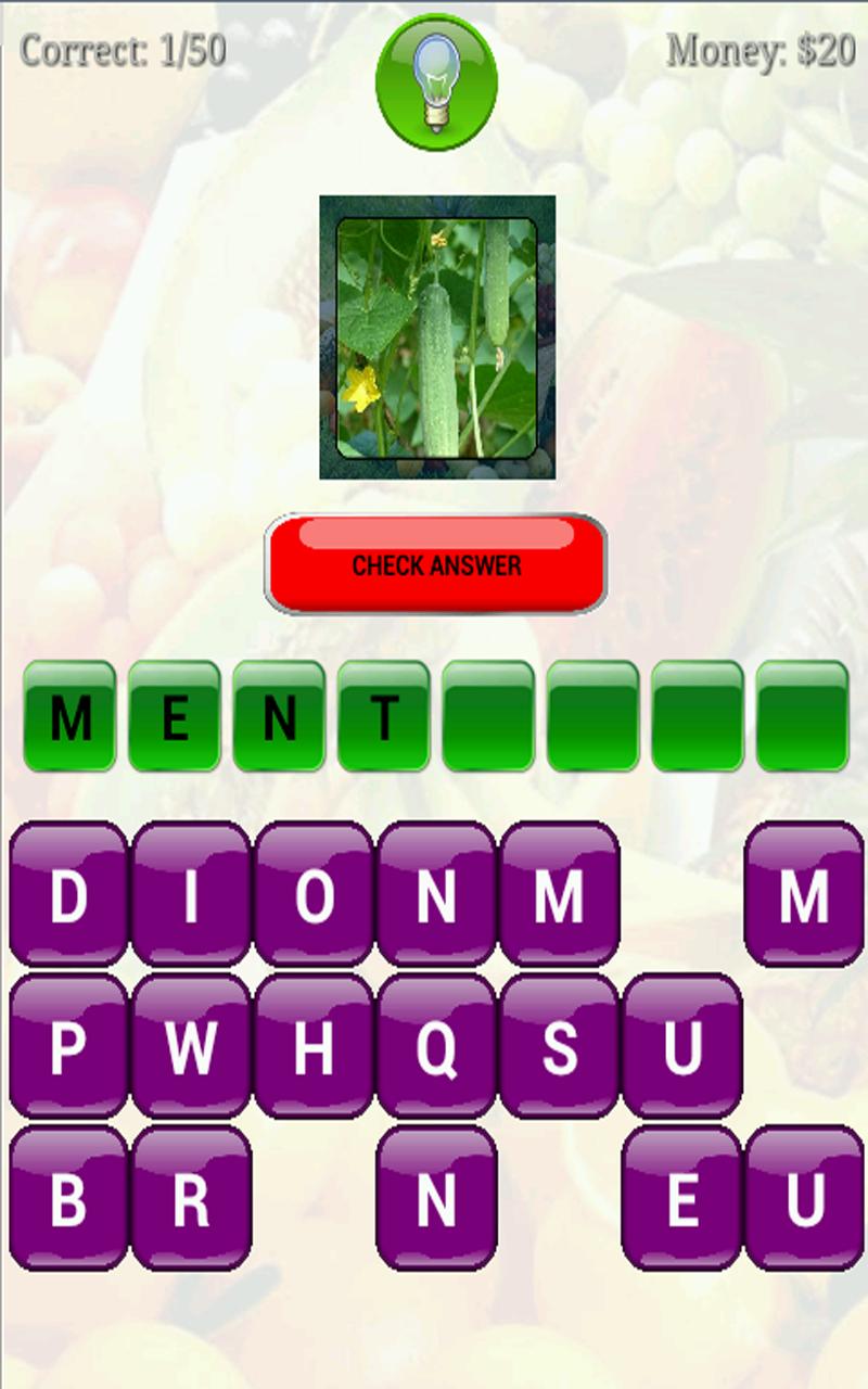 Tebak Nama : Buah Buahan