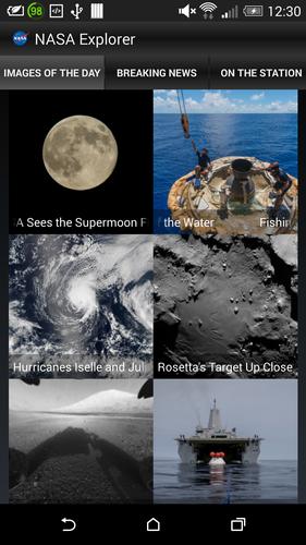 NASA Explorer - Image Viewer