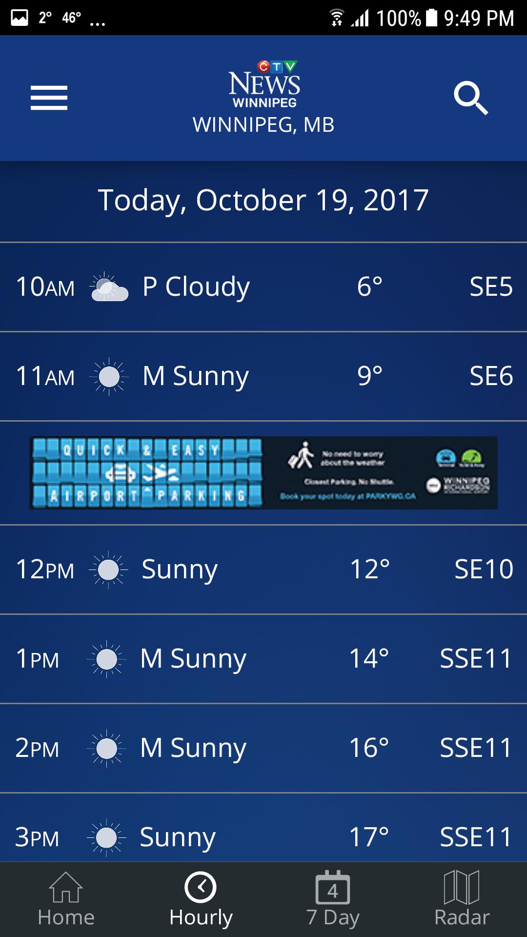 CTV News Winnipeg Weather