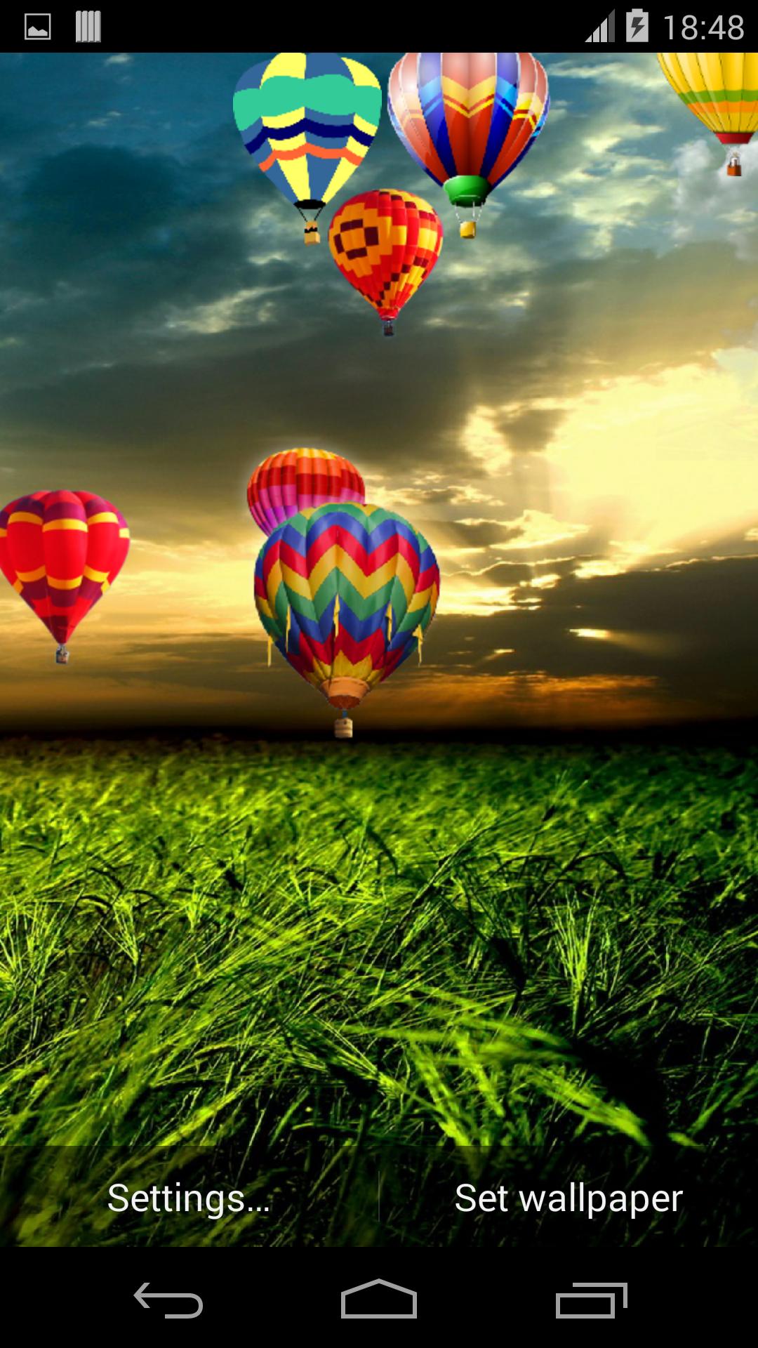 Balloons HD Live Wallpaper
