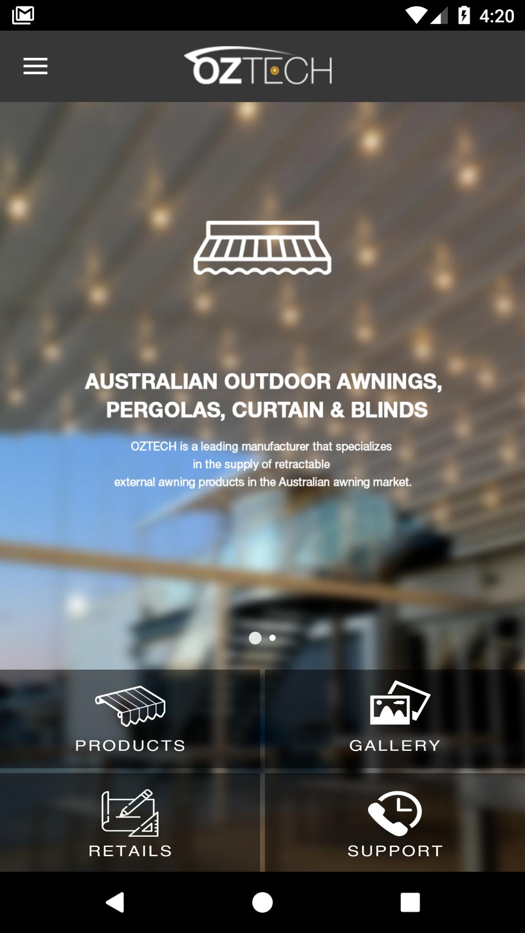 OZTECH Awning