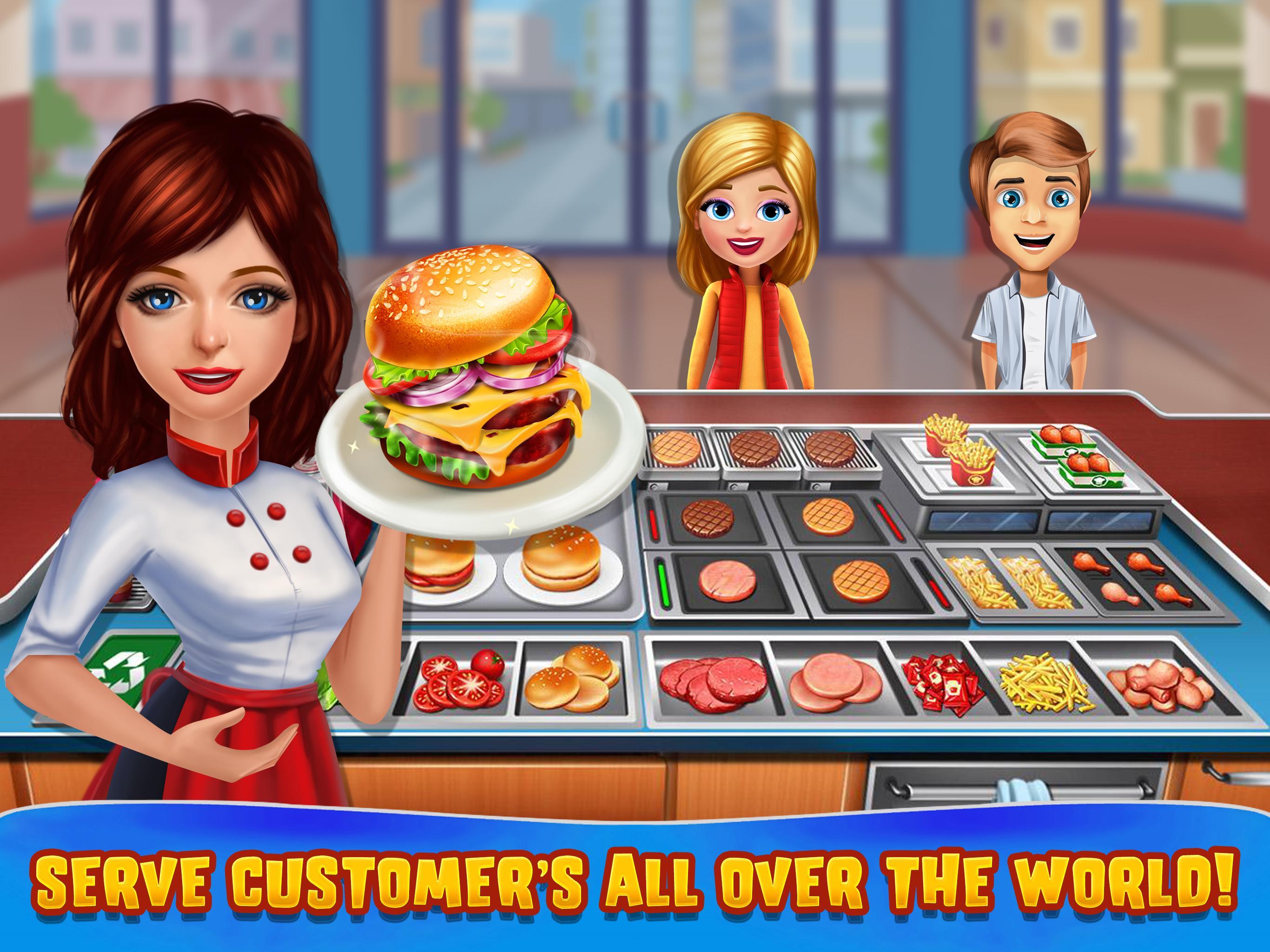 Food Craze Chef Cooking Games