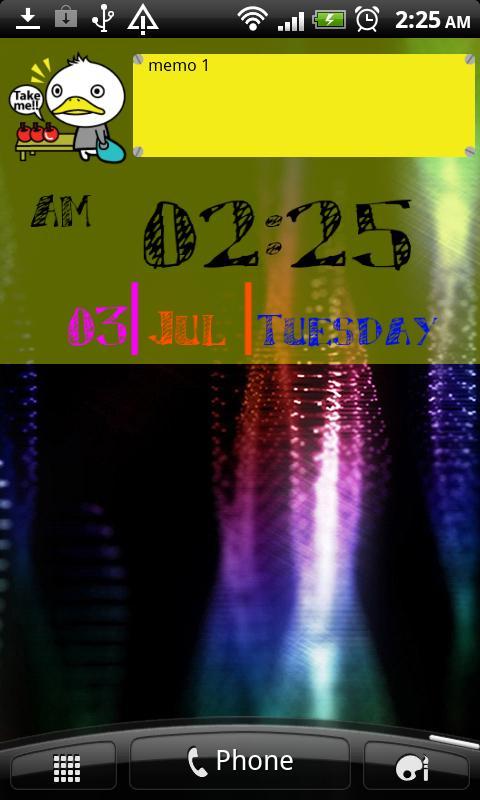 Ani Clock Widget Lite