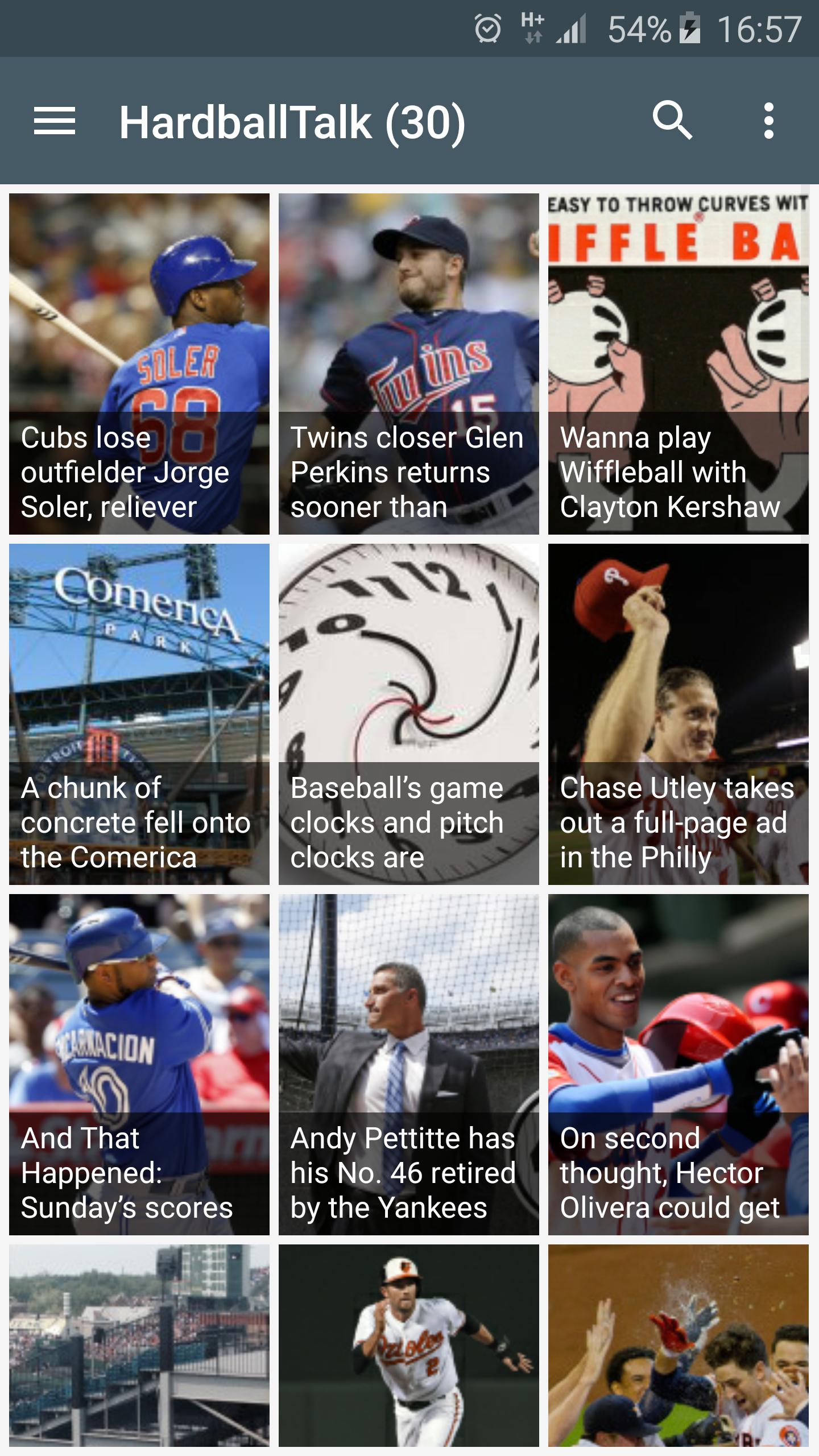 Baseball News