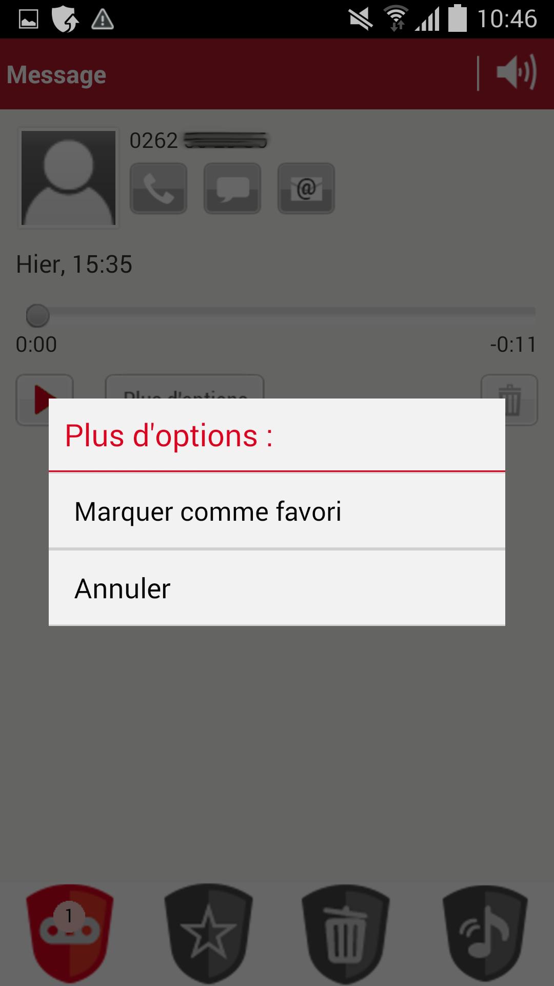 Messagerie Vocale Visuelle