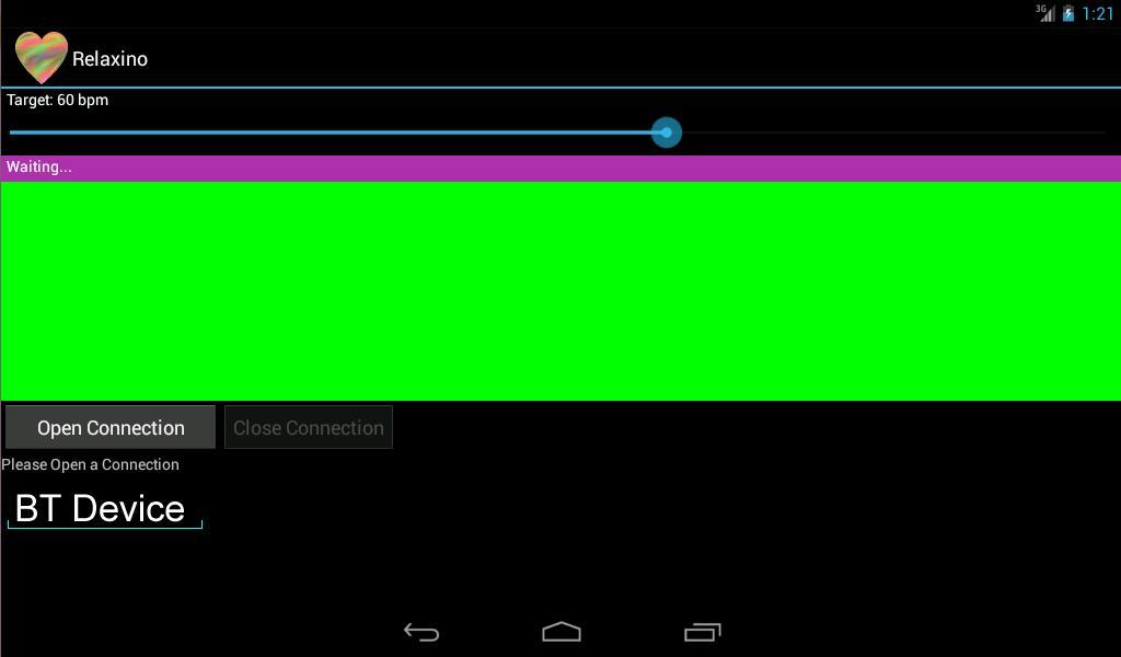 Relaxino for Arduino-Android