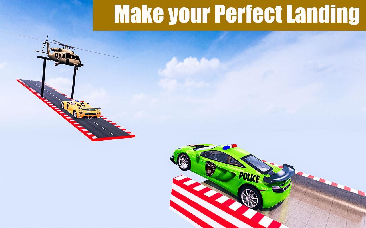 Police Car Driving Extreme Stunts