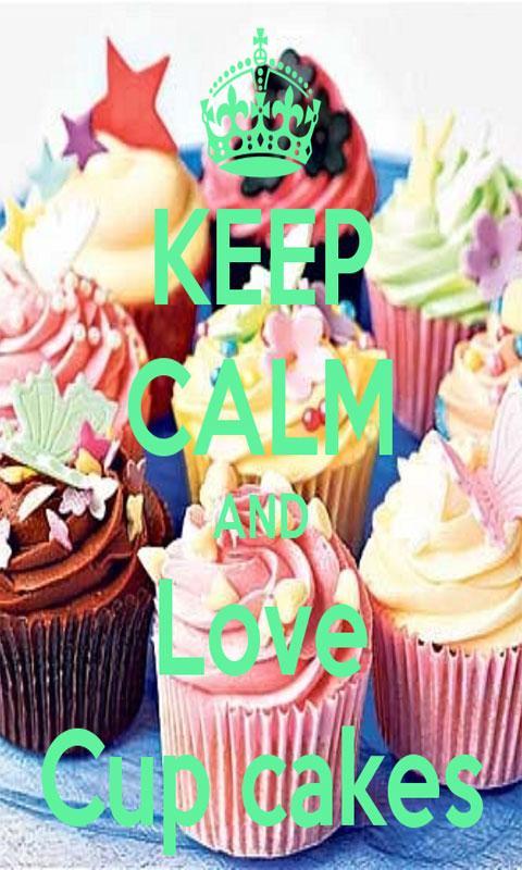 keep calm cupcake wallpaper