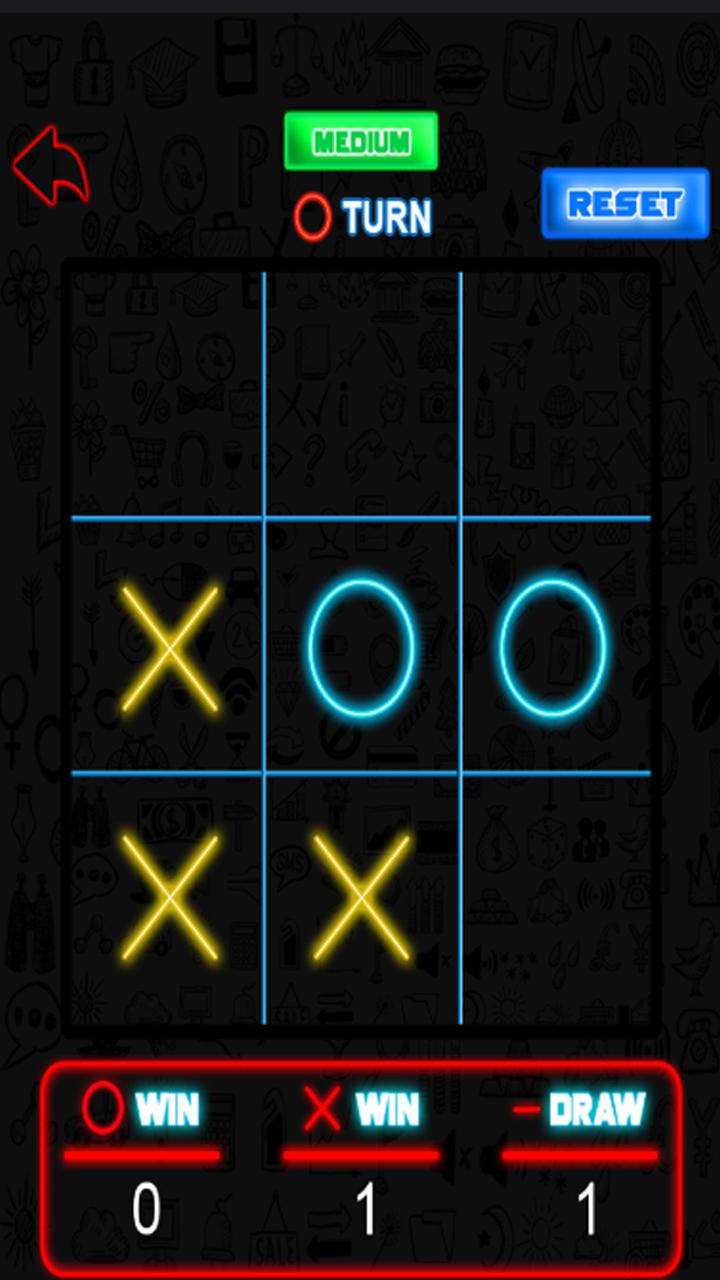 Tic Tac Toe Ultimate Glow