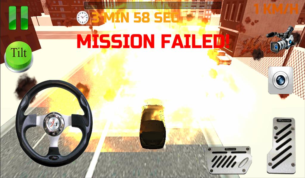 Police chase - hot asphalt