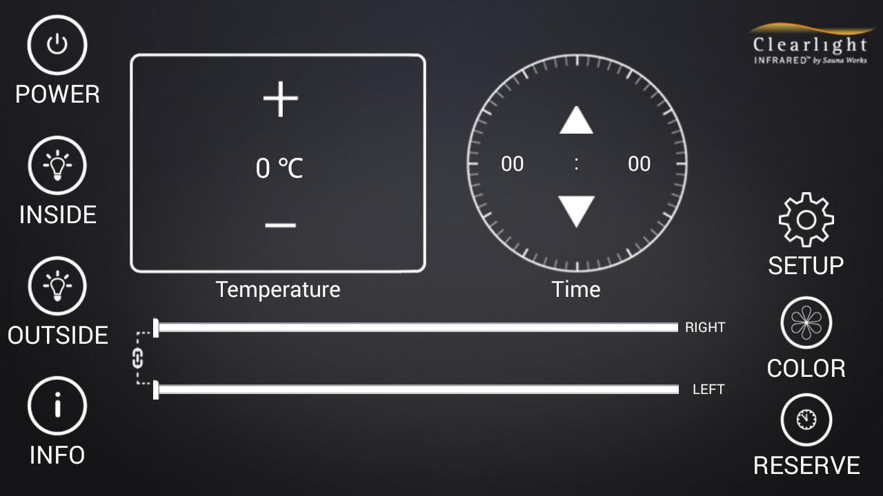 Clearlight Sauna App-Phone-C