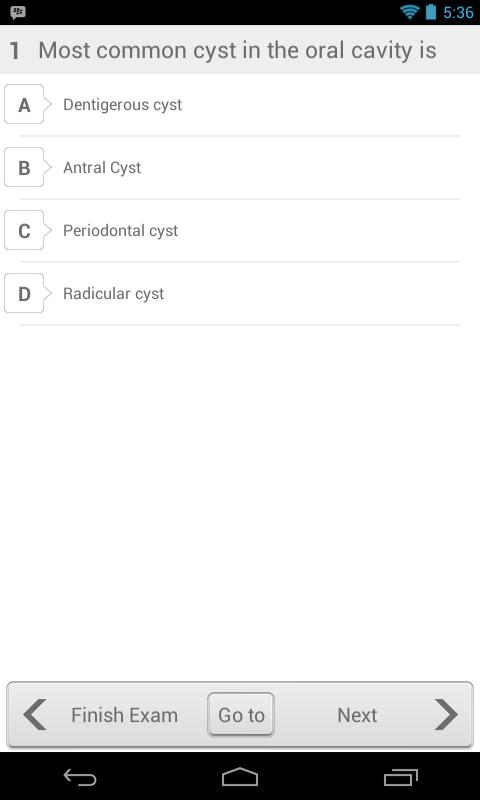 Dental Exam Lite for MOH & DHA