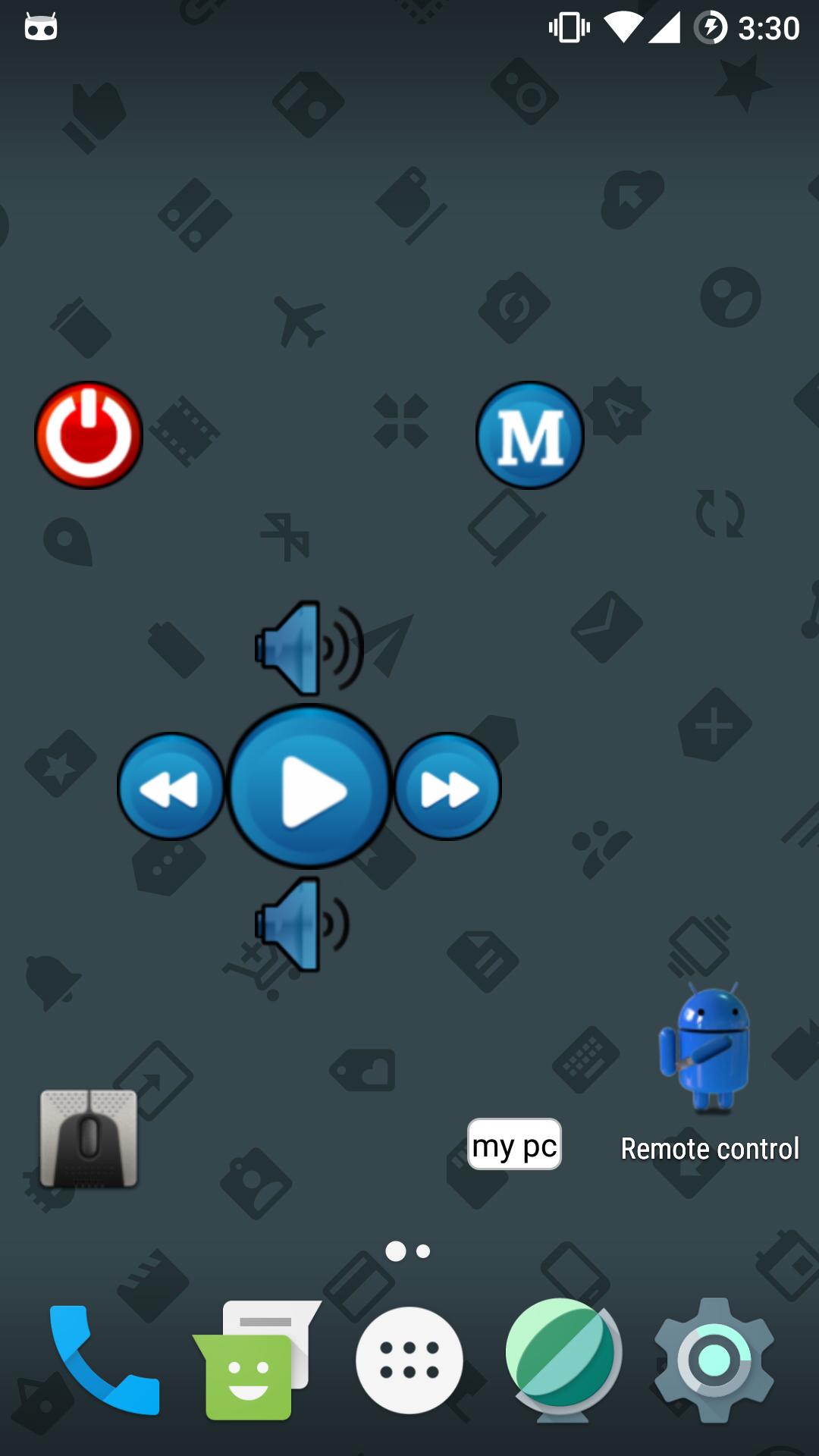 Remote Control Widget for PC