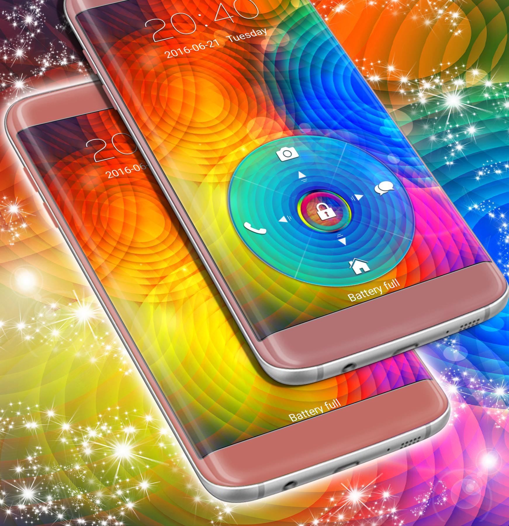 Color Ripples Locker Theme