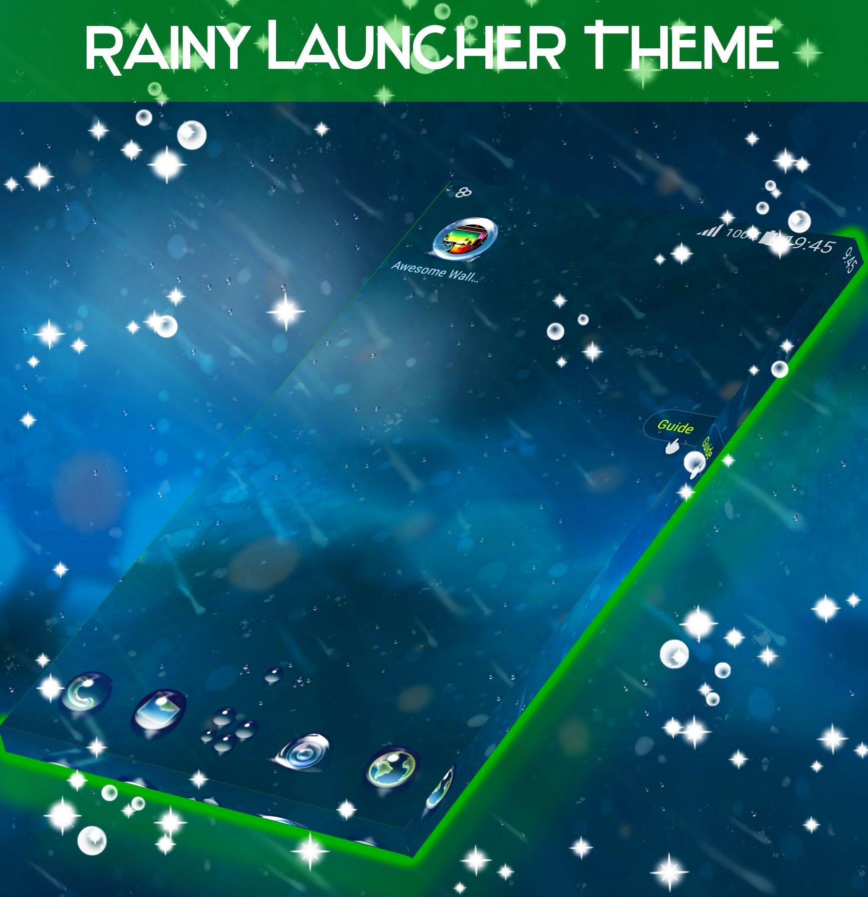 Rainy Launcher Theme