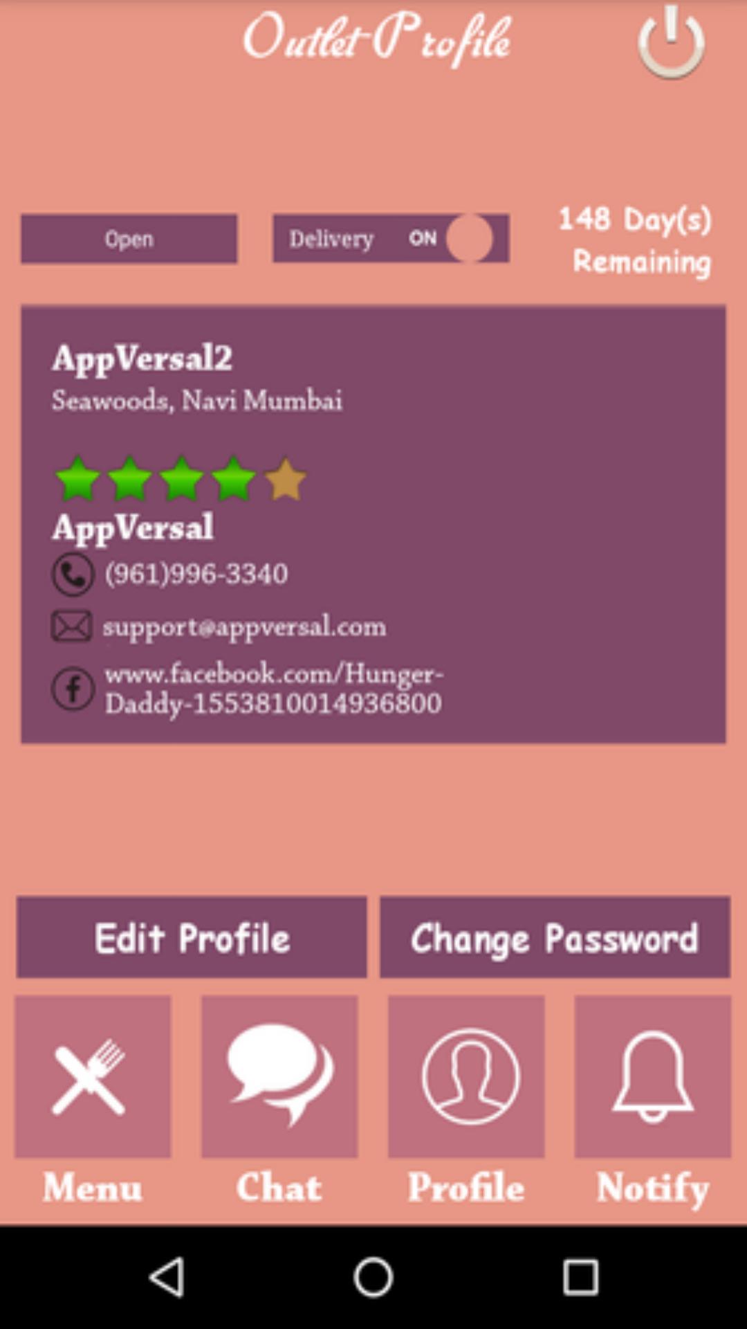 HungerDaddy Business