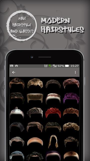 Man Hairstyle Photo Maker - Glasses Style