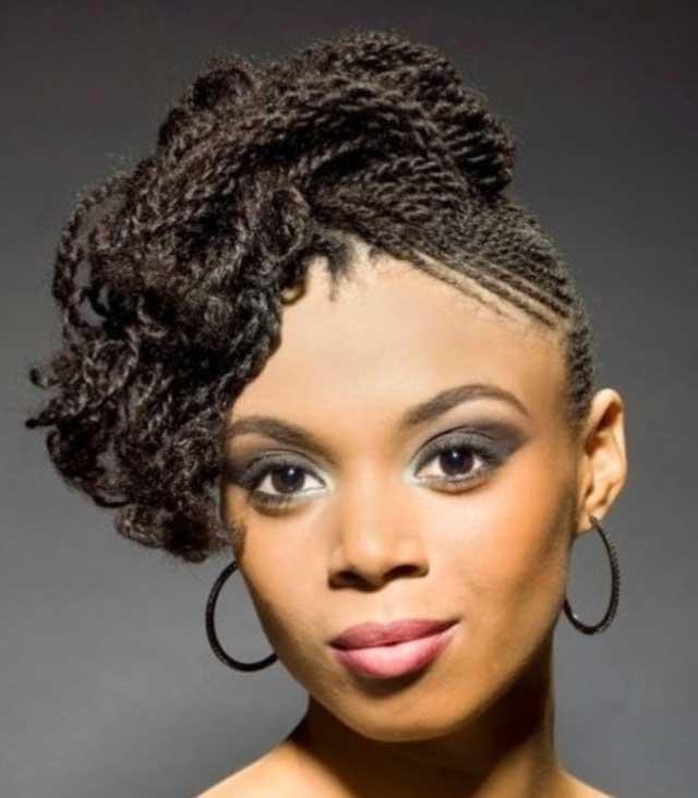 Box Braided Hairstyle