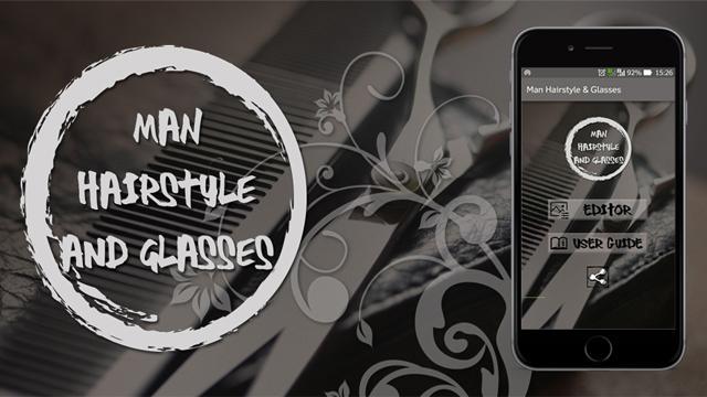 Man Hairstyle Photo Maker - Glasses Style