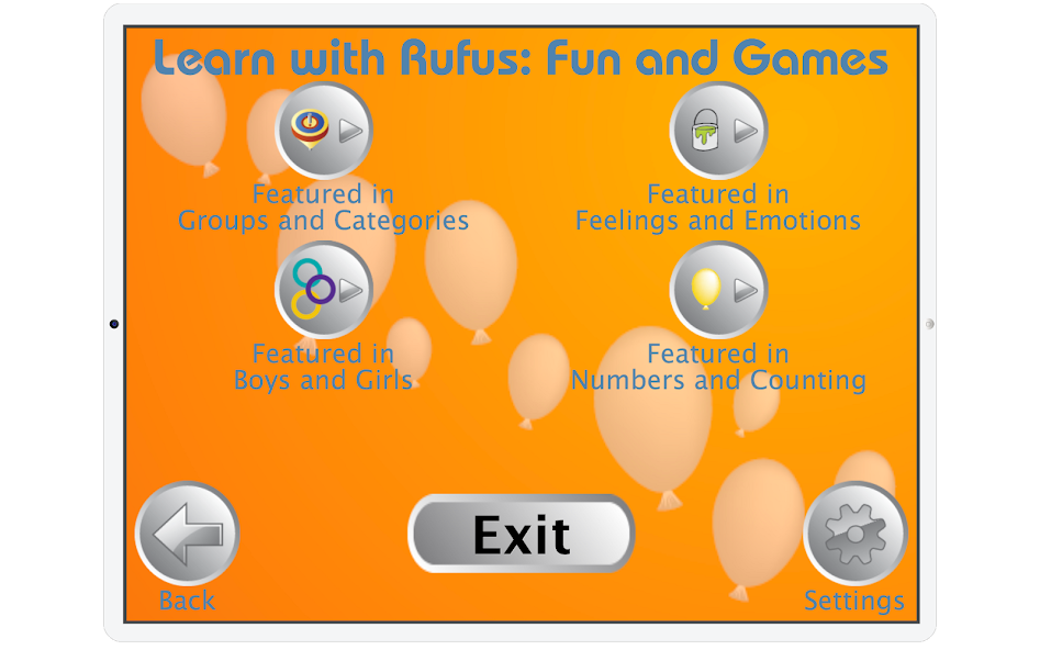 Learn with Rufus: Fun & Games