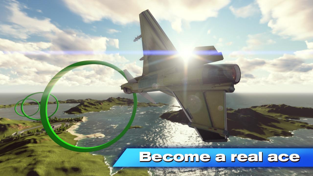 Pilot in Airplane Stunts 3D