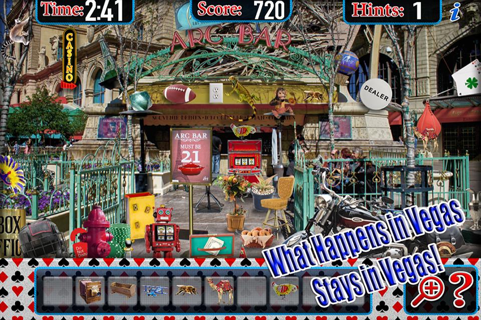 Hidden Object Las Vegas Adventure - Objects Game