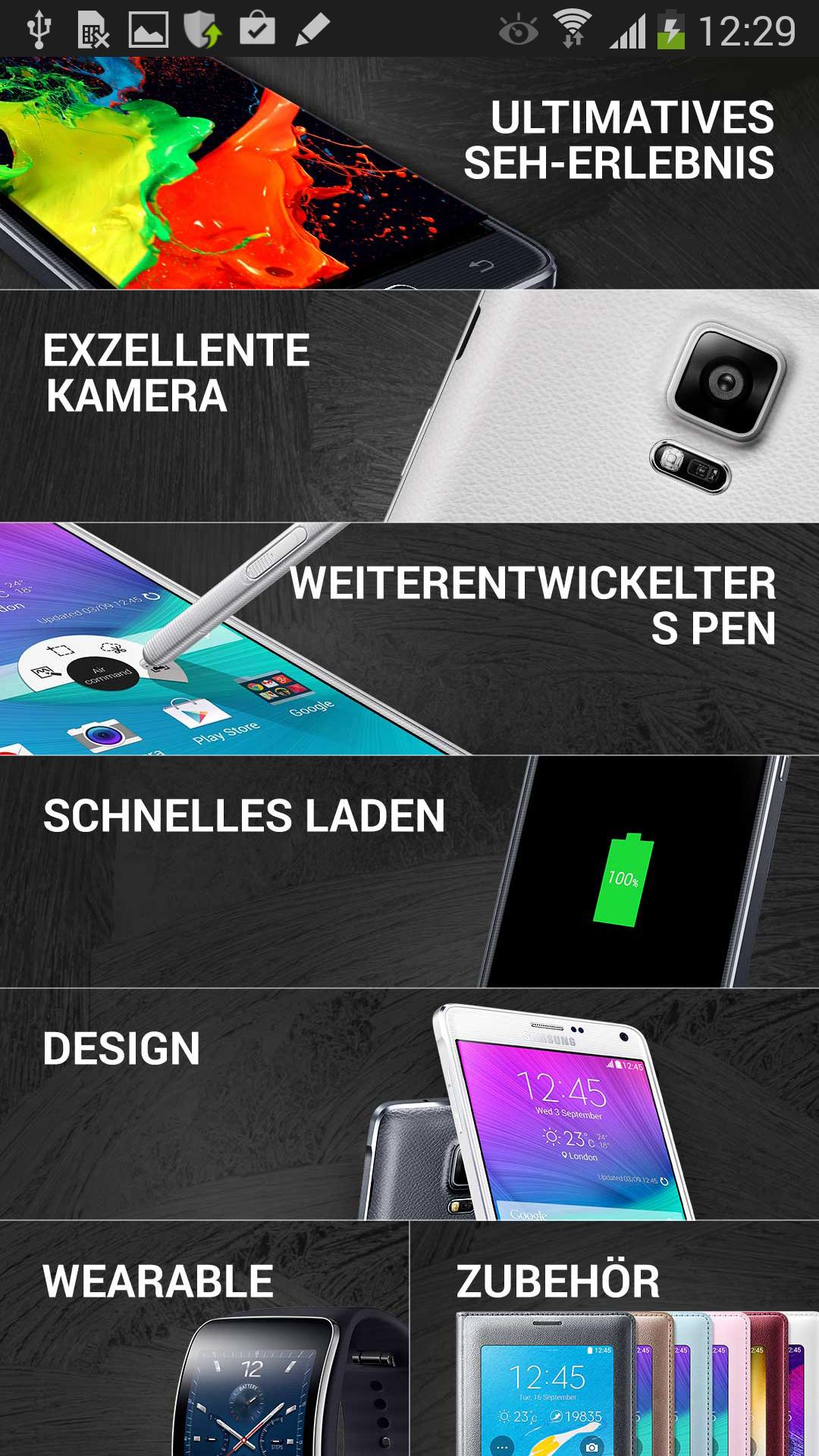 GALAXY NOTE 4 erleben