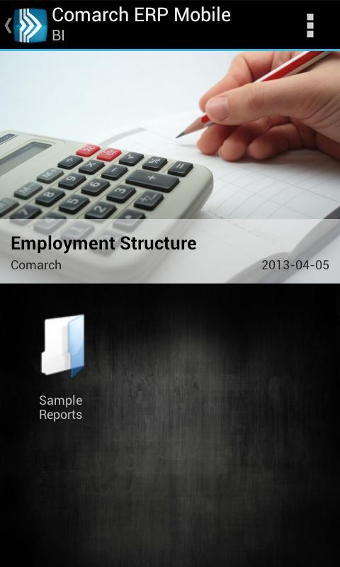 Comarch ERP Mobile BI