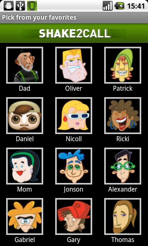Shake2call Lite