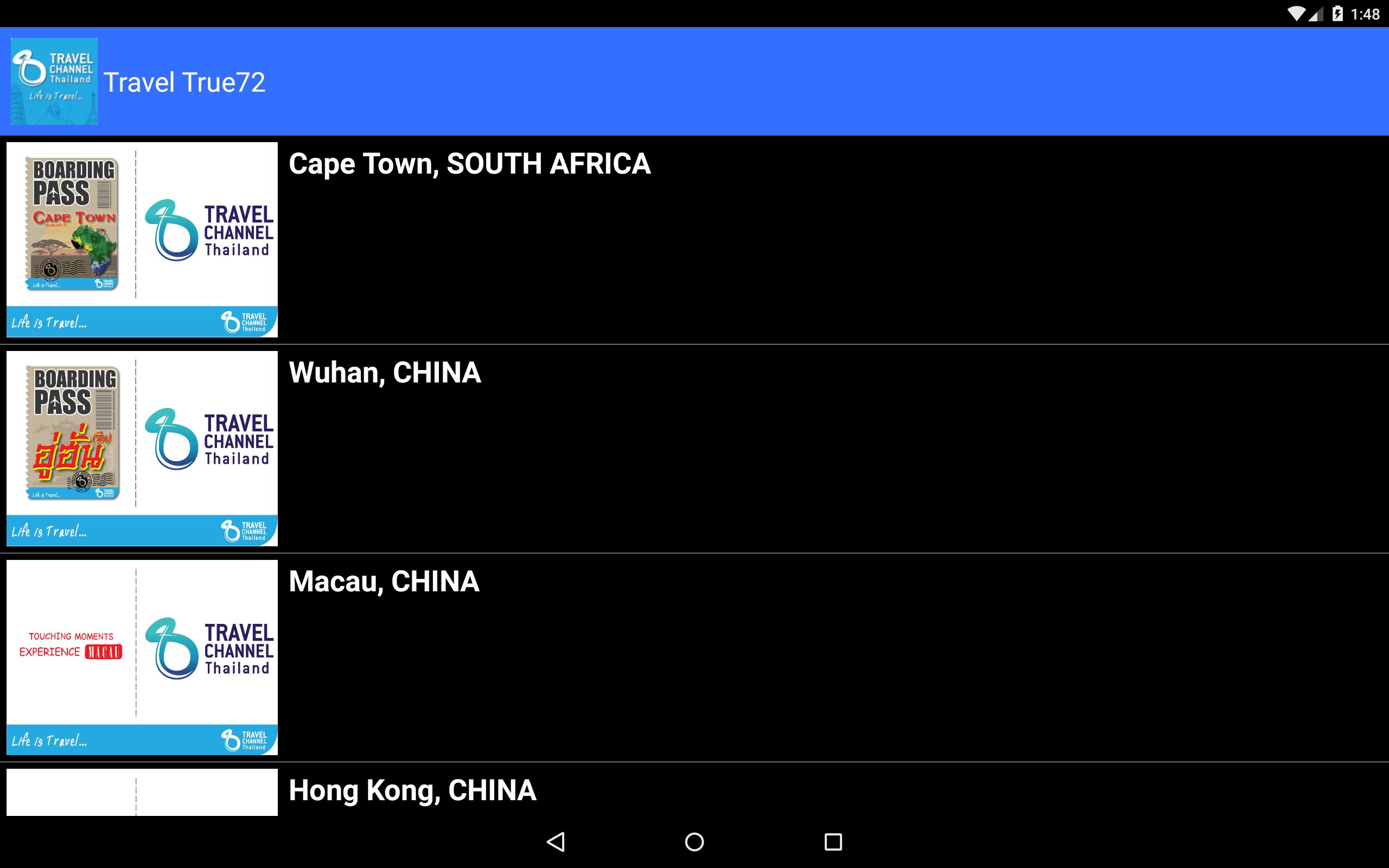 TRAVEL CHANNEL THAILAND