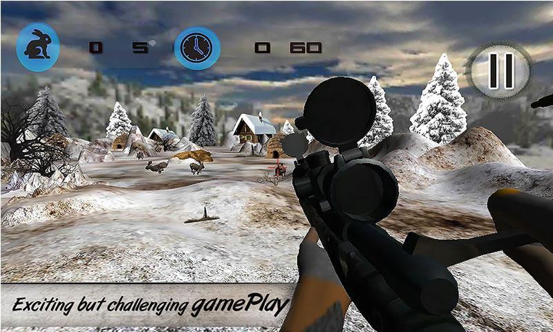 Rabbit Hunter Snow Mountain 3D