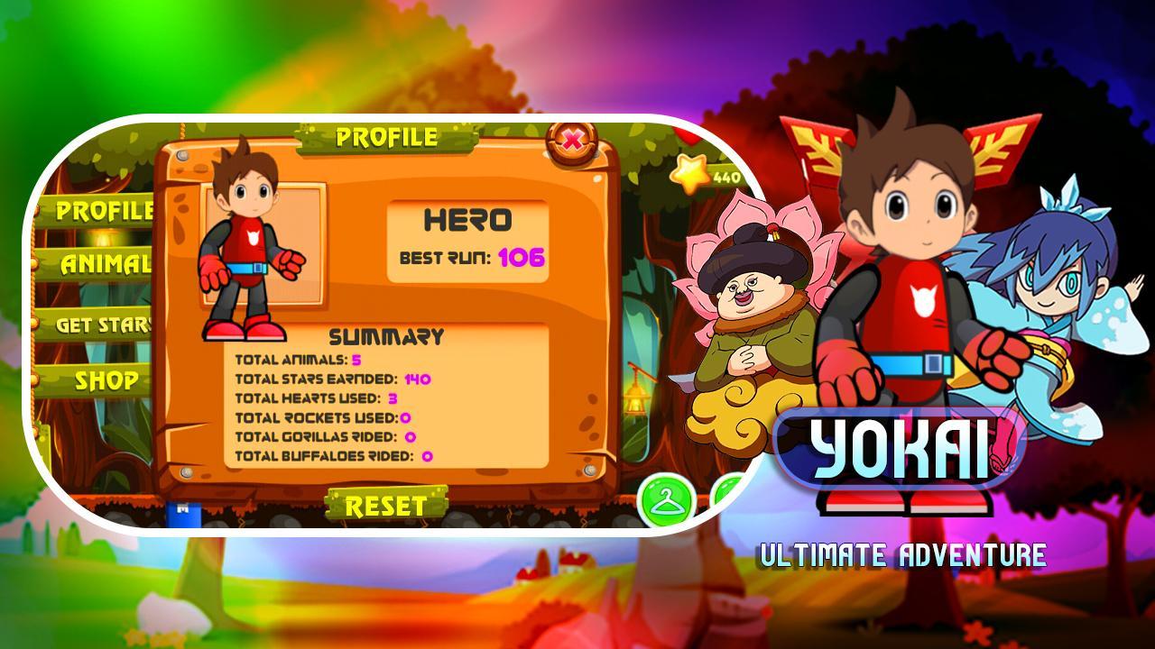 Yokai WT : Runner Legends