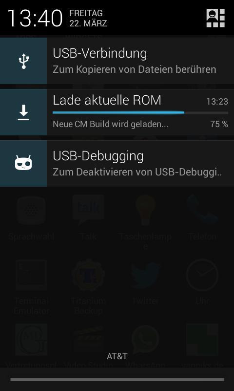 ROM UpdateChecker - HTC DHD