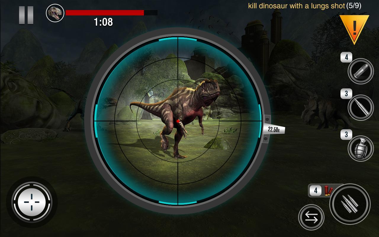 Deadly Dinosaur Hunter Game