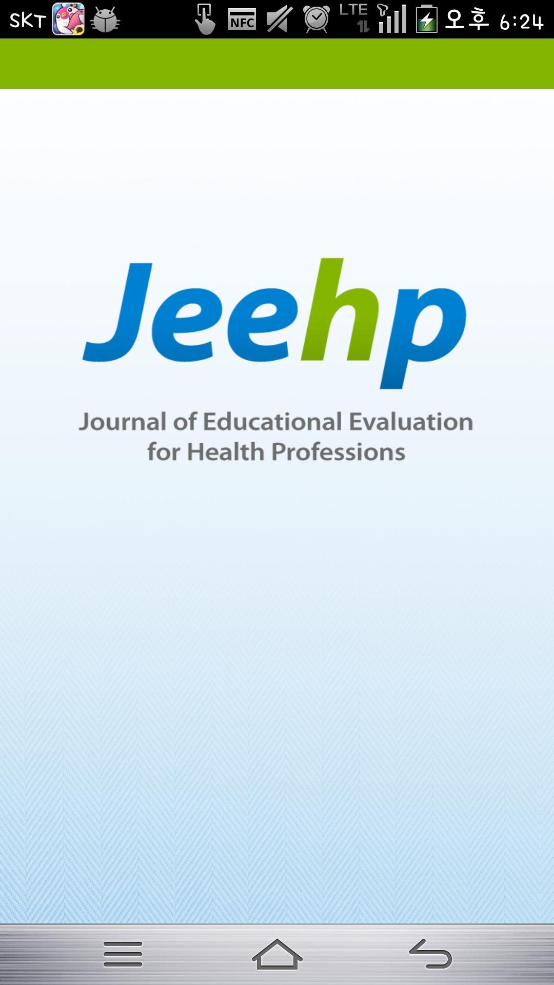 J Educ Eval Health Prof