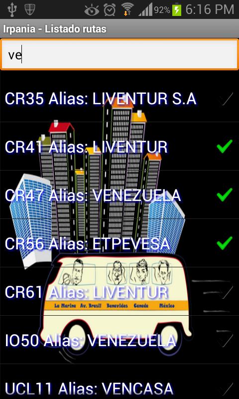 Bus guide for Lima and Callao
