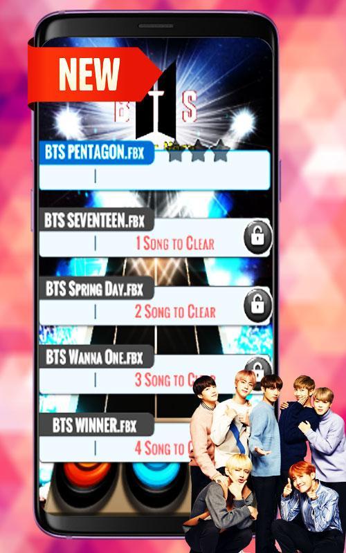 BTS Guitar Hero 2018