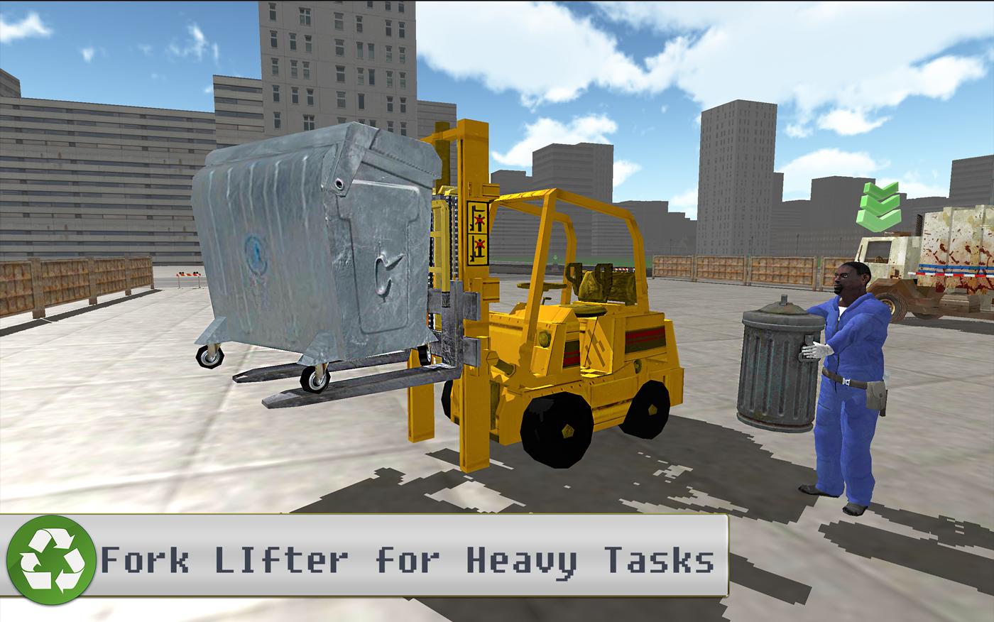 Garbage Dumper Truck Driver 3D