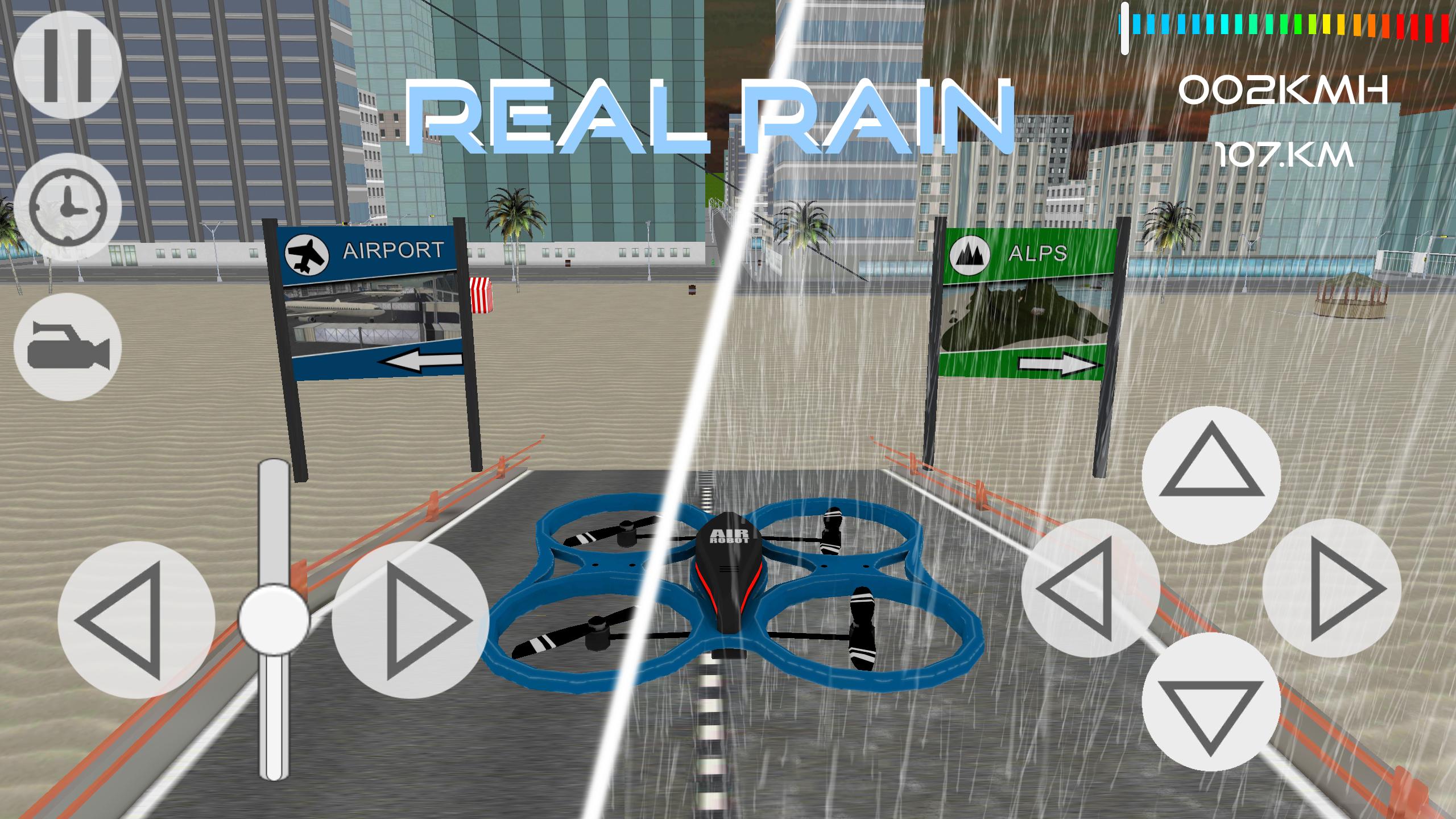 City Drone Flight Simulator