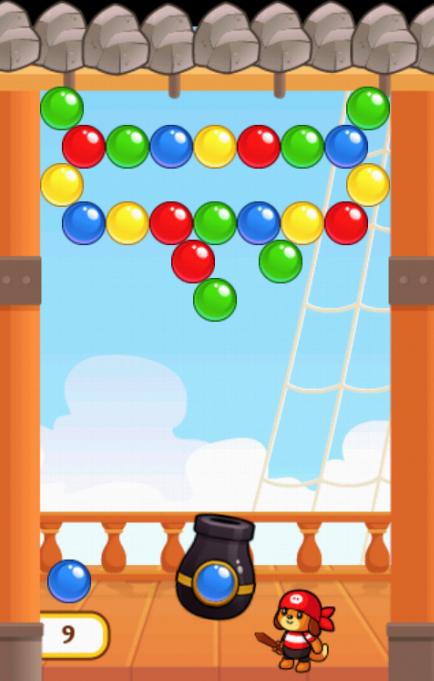 Bubble Shoot Cute Pirate