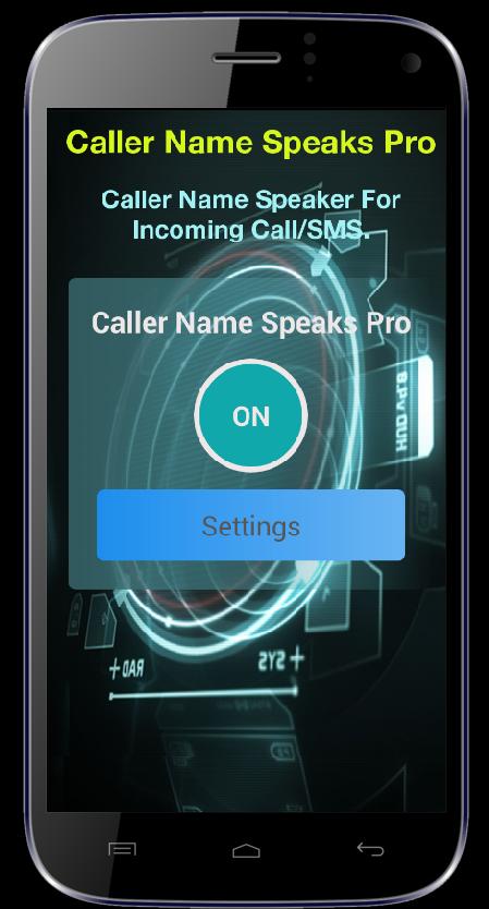 Caller Name Speaks Pro