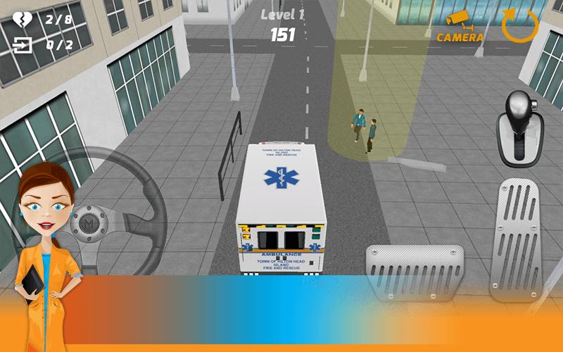 Ambulance Parking 3D