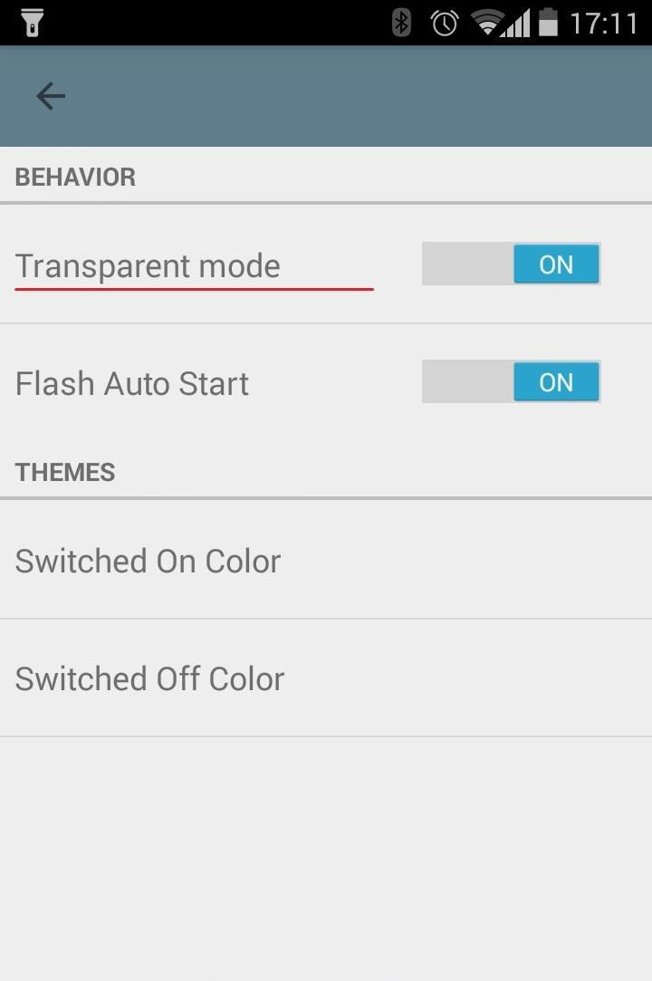 Material Design Flashlight