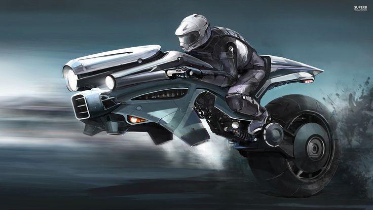 Flying Motorcycle Simulation