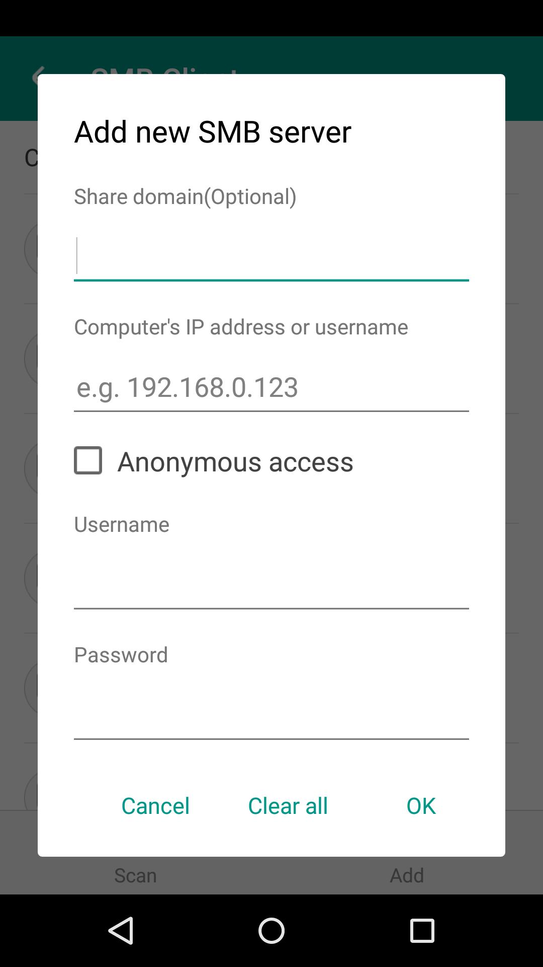 SMB Client