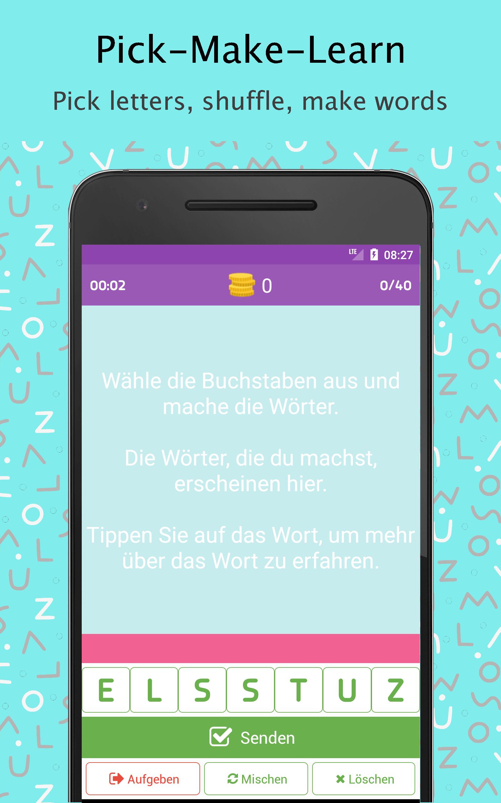 Each Word - German (Jedes Wort)